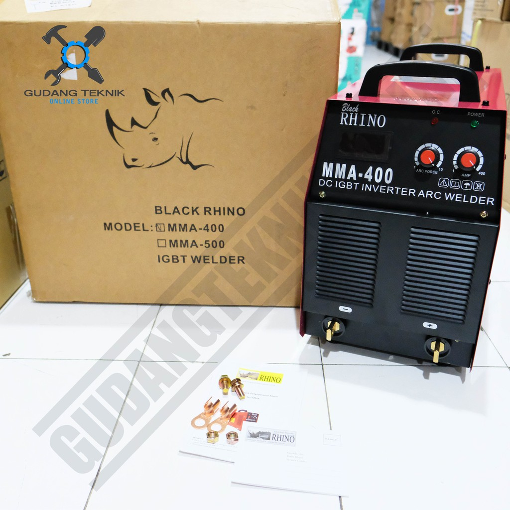 Jual Rhino MMA 400A Mesin Las Listrik Rhino MMA 400A 3phase Mesin