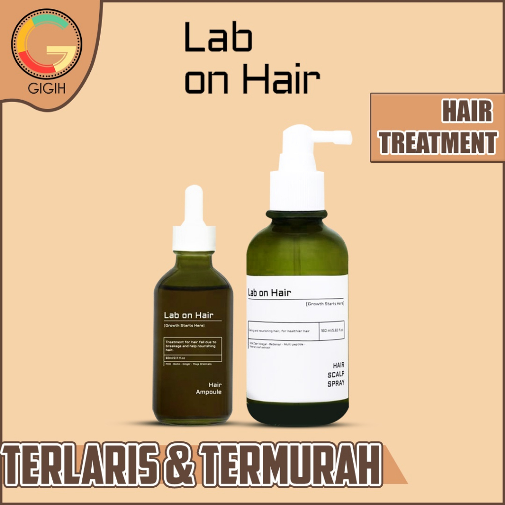 Jual LAB ON HAIR UNTUK MENGATASI RAMBUT RONTOK ( HAIR AMPOULE 60ML