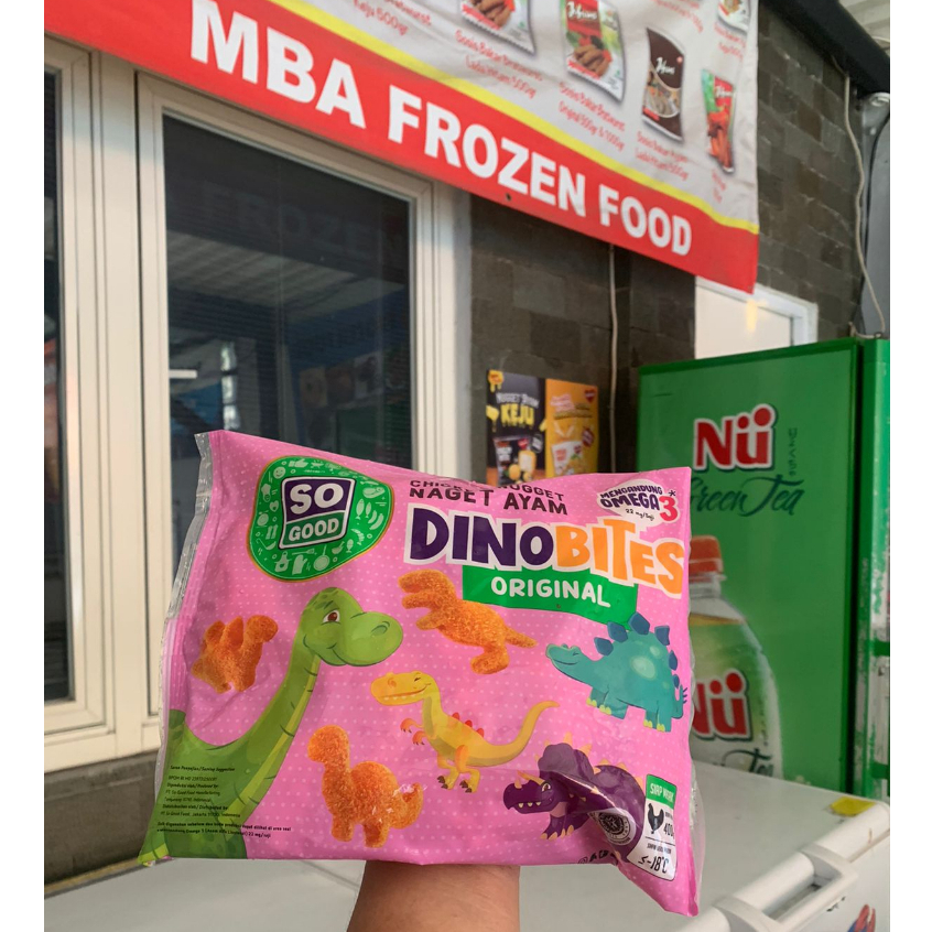 Jual So Good Dino Bites Chicken Nugget Naget Ayam Bentuk Dino Gram Shopee Indonesia