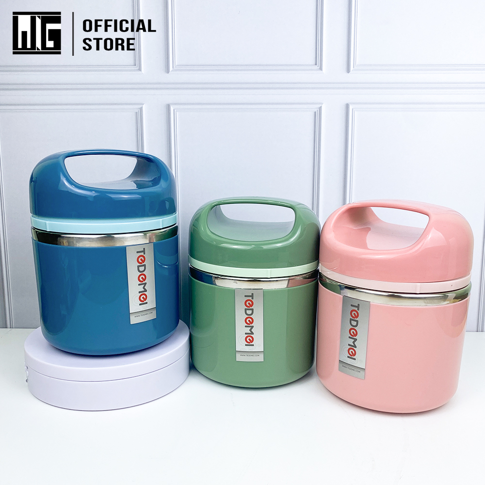 Jual WNG - RANTANG MAKANAN STIANLESS STEEL KOTAK BEKAL 630 ML | Shopee ...