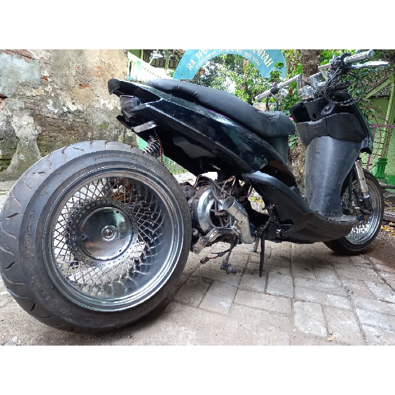 Jual velg lowrider vario scupy mio ring 13 lebar 3.50inch dan 13 lebar ...