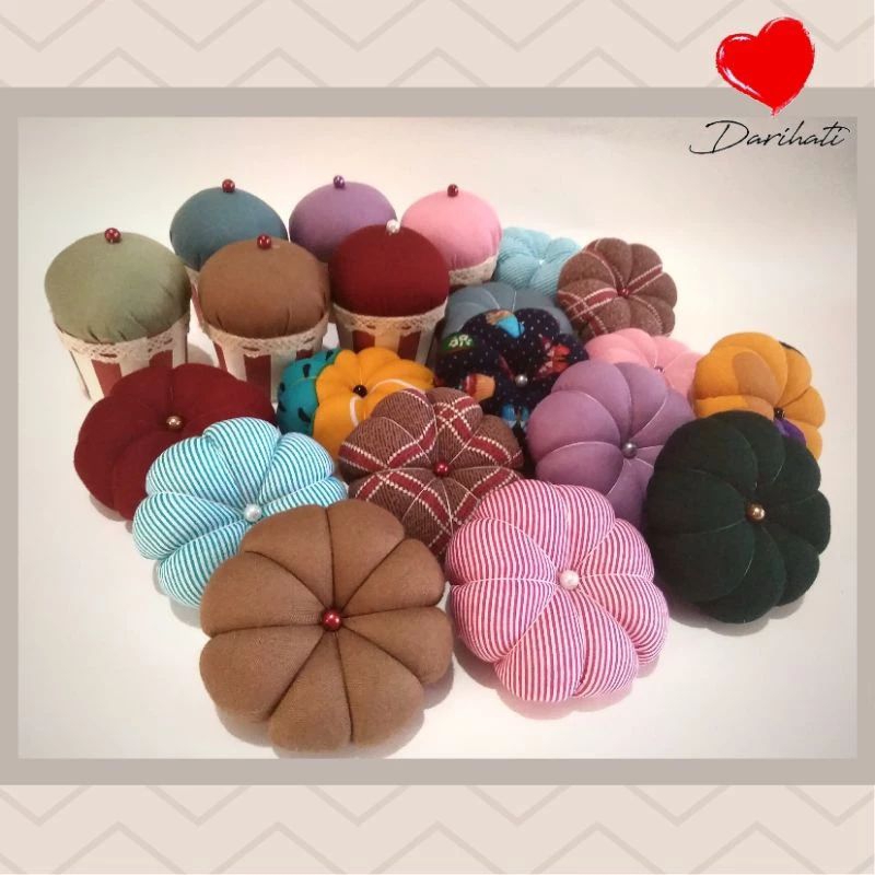 Jual pincushion bunga/ bantalan jarum pentul Shopee Indonesia