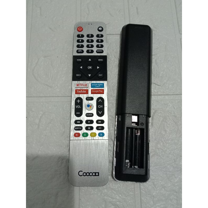 Jual REMOT REMOTE TV COOCAA ANDROID SMART TV | Shopee Indonesia