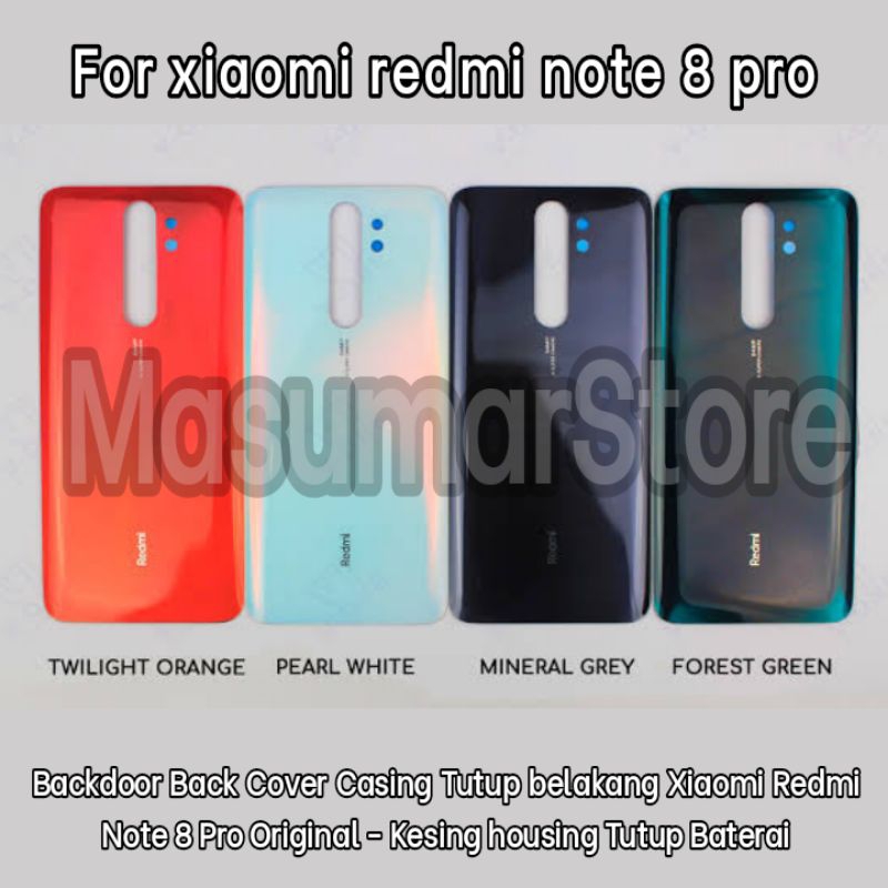 Backdoor Back Cover Casing Tutup belakang Xiaomi Redmi Note Pro Original