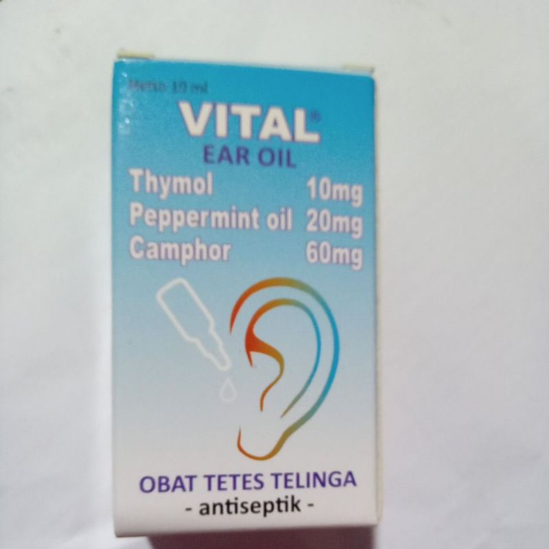 Jual Vital Tetes Telinga 10ml Shopee Indonesia