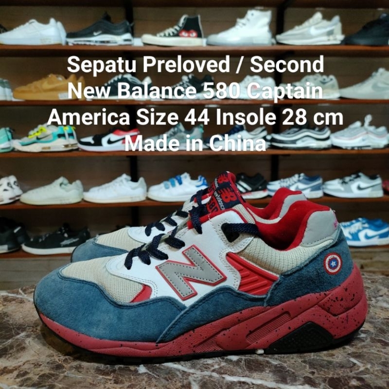 New balance 580 captain america best sale