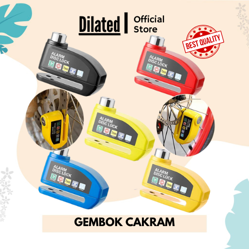 Jual Kunci Gembok Pengaman Alarm Cakram Disc Lock Motor Shopee Indonesia