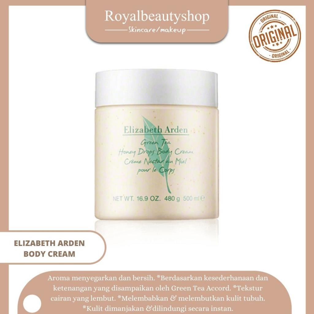 Jual ELIZABETH ARDEN BODY CREAM 500 ML Shopee Indonesia