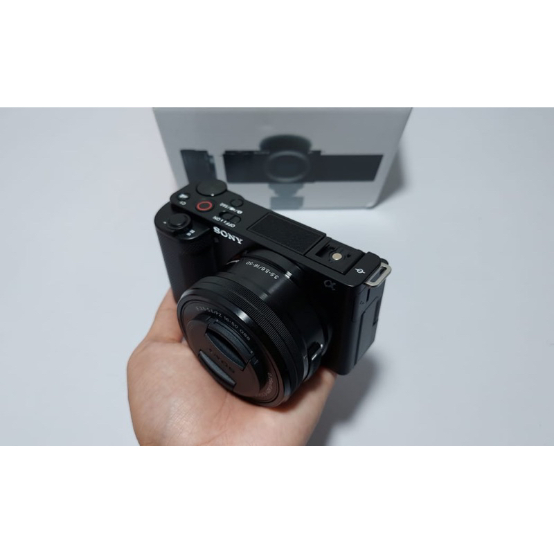 Jual Kamera Sony ZV E10 FULLSET LIKENEW | Shopee Indonesia