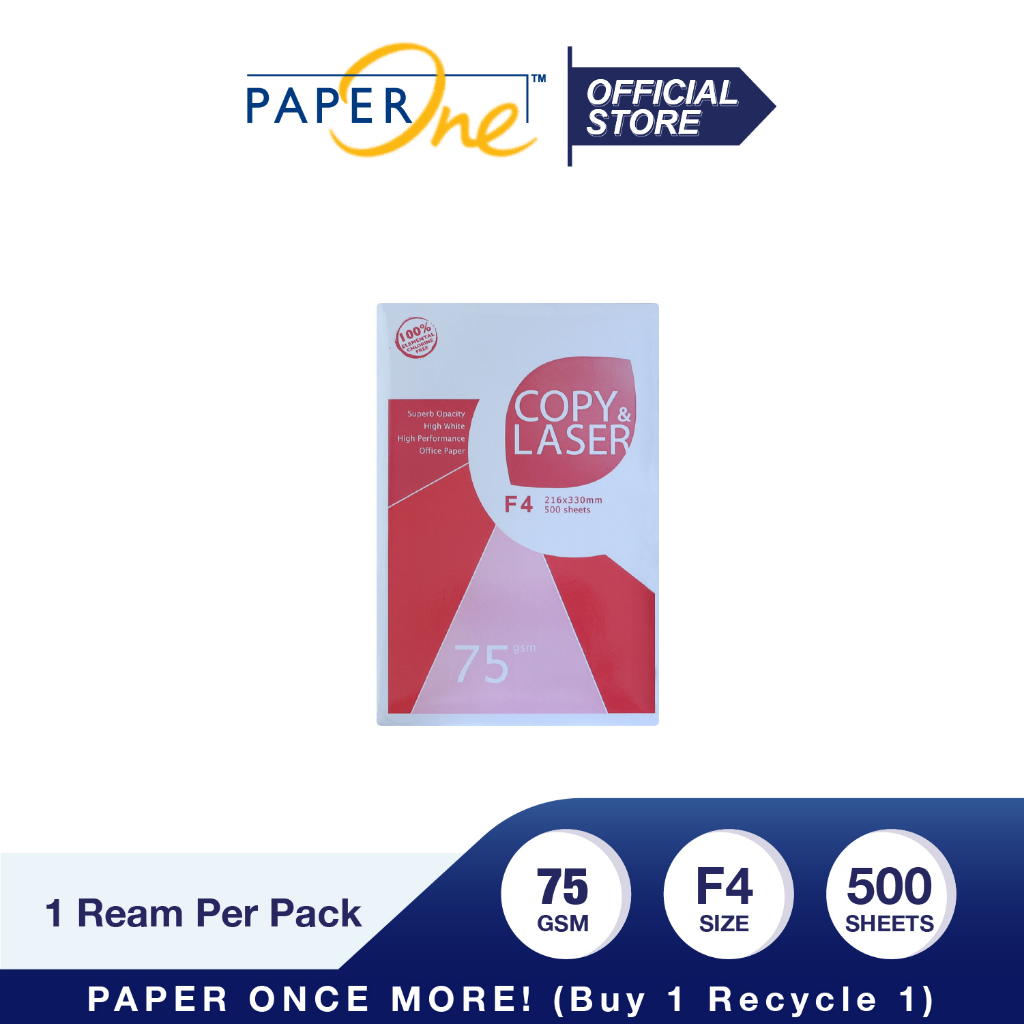Copy & Laser  Kertas F4 75gr Copier 1 Box (2500 lembar) Kertas HVS (5)