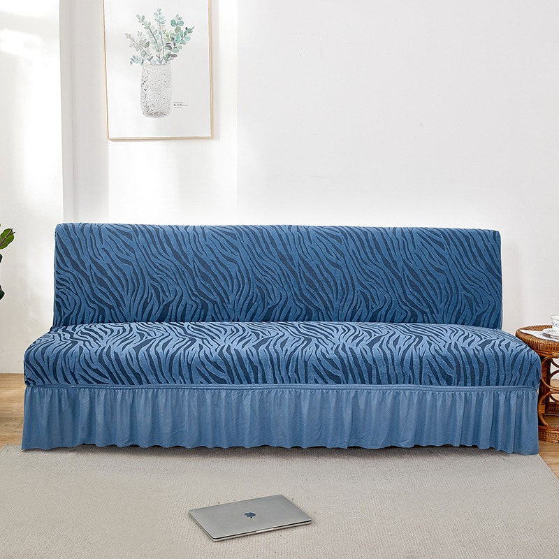 Jual UM065 Cover Sofa Bed Rumbai/Sarung Sofa Bed Penutup Sofa Elastic