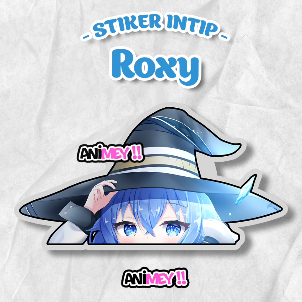 Jual Stiker Intip Roxy / Sticker Anime Waterproof | Shopee Indonesia