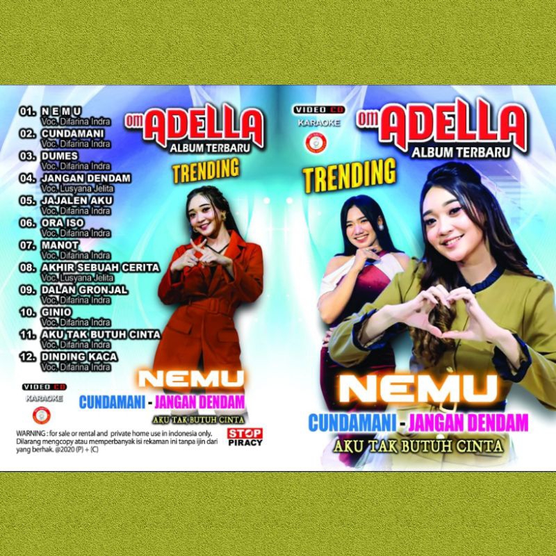 Jual VCD OM ADELLA NEMU | Shopee Indonesia
