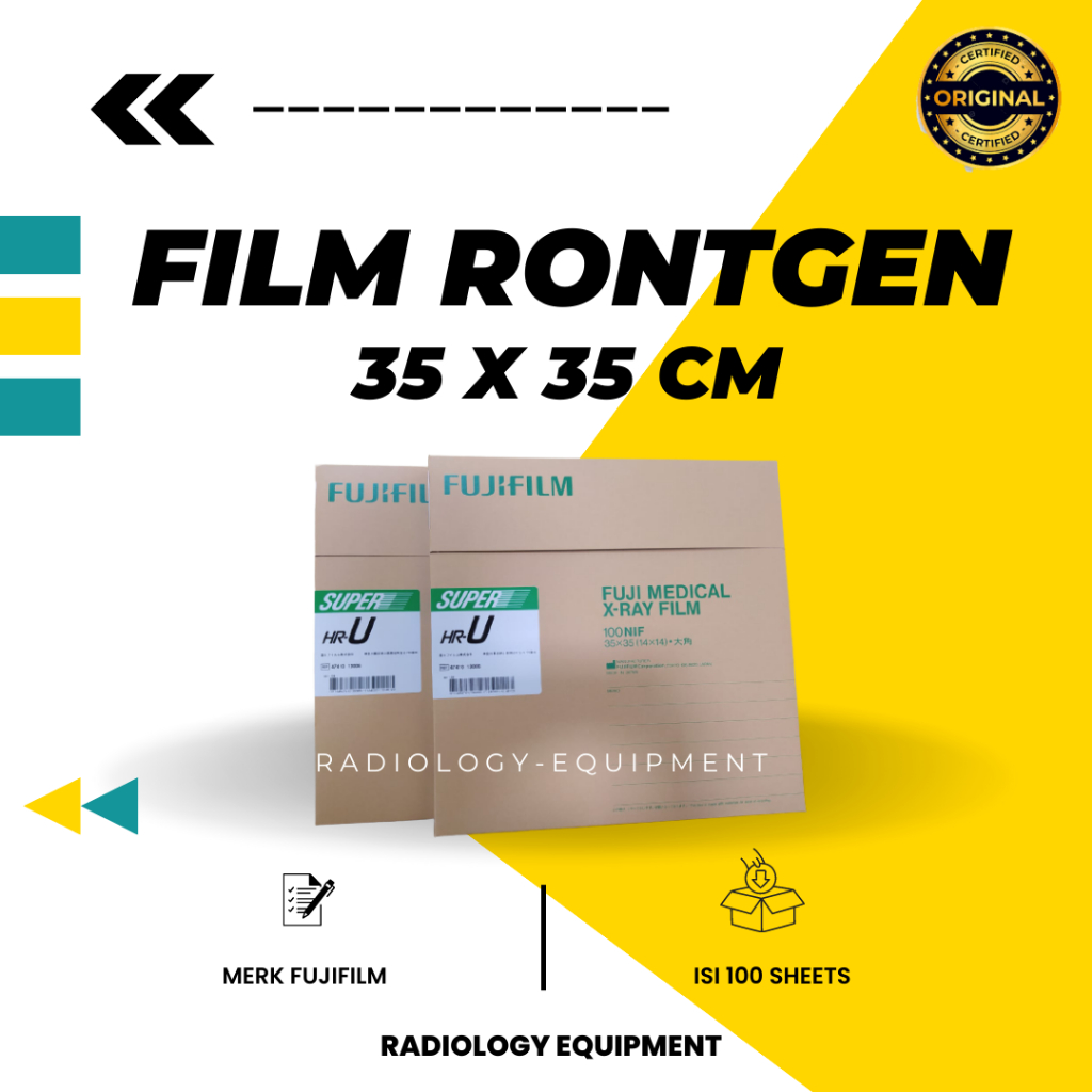 Jual FILM RONTGEN FILM XRAY FILM KONVENSIONAL FILM RADIOLOGI RONSEN ...