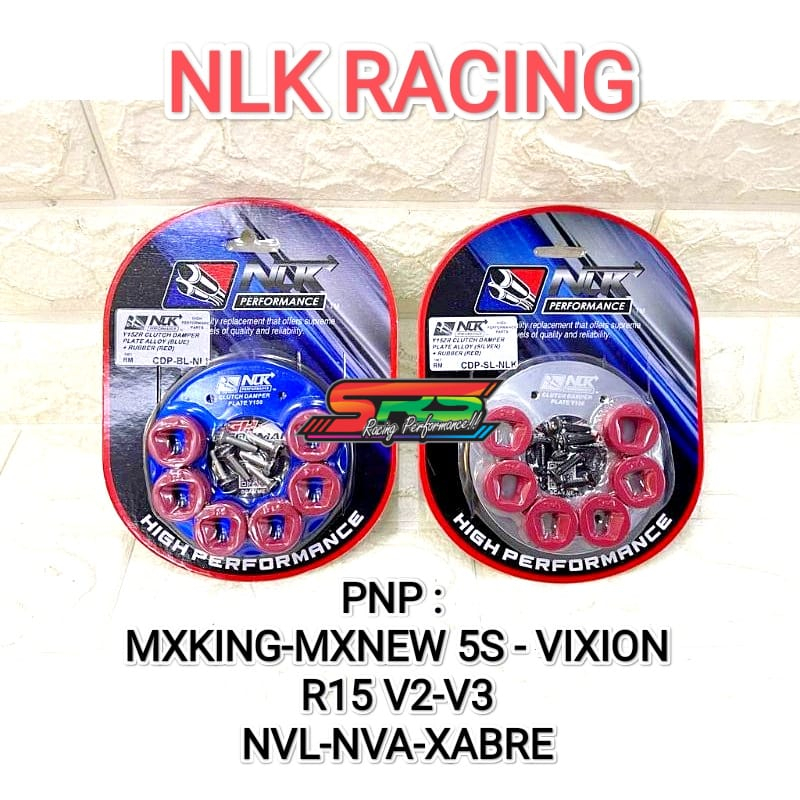 Jual Nlk Racing Karet Kopling Set Plat Mx King Vixion R Xabre Nvl Nva Mxnew S Original Nlk