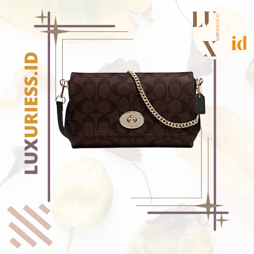 Jual COACH MINI RUBY CROSSBODY IN SIGNATURE | Shopee Indonesia