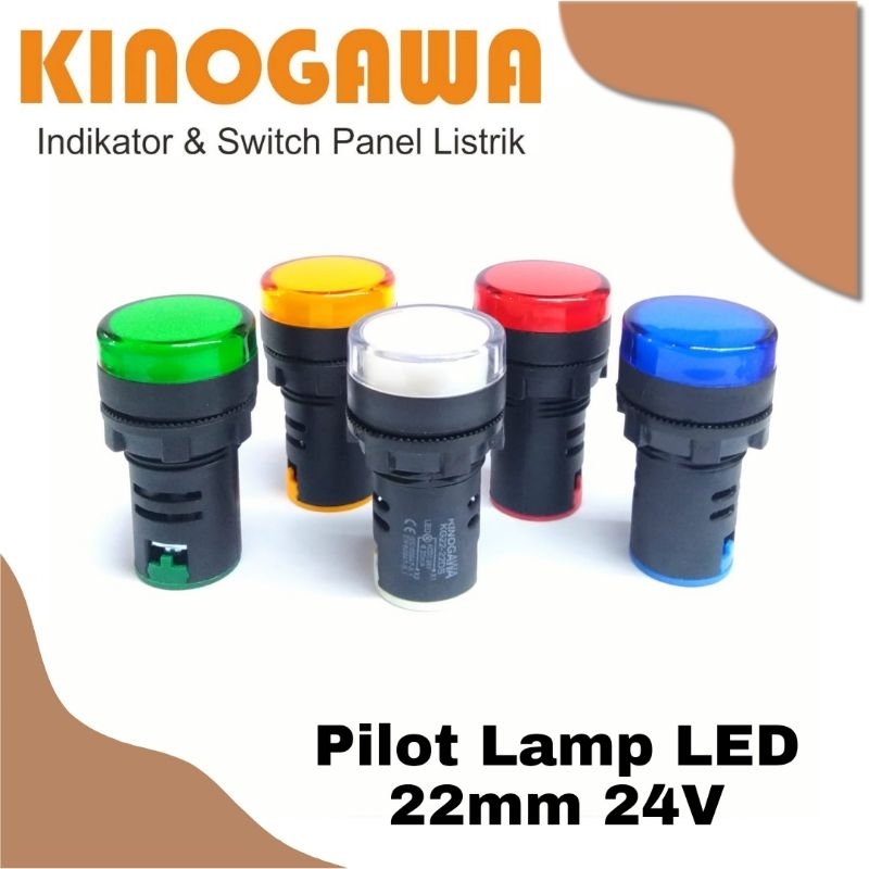 Jual Pilot Lamp Mm V Kinogawa Lampu Panel Indikator Mm V