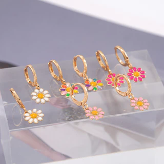 Hyl Jewelry 385E Anting Titanium Wanita Anti Karat Dan Anti Luntur Asli Dewasa Panjang Silver Jewerly Ori Tidak Selamanya Tusuk Emas Muda