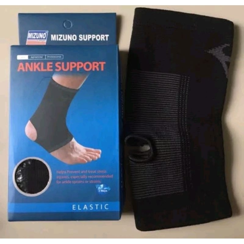 Jual Ankle Engkel Support Mizuno Lubang Bahan Tebal Lembut | Shopee ...