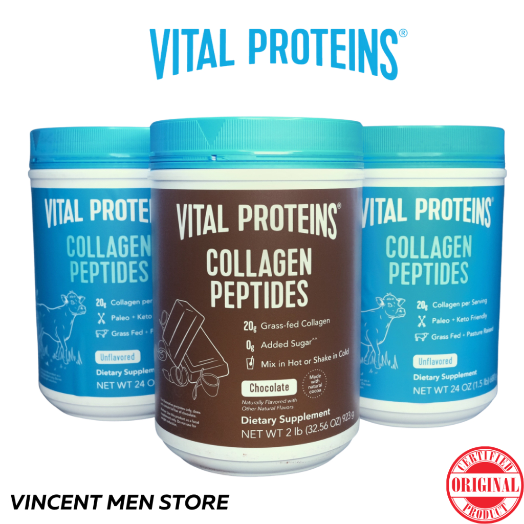 Jual VITAL PROTEINS COLLAGEN PEPTIDES UNFLAVORED 680gr - 510gr - 340gr ...