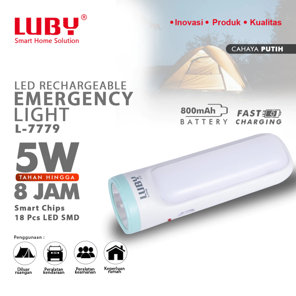 lampu emergency luby