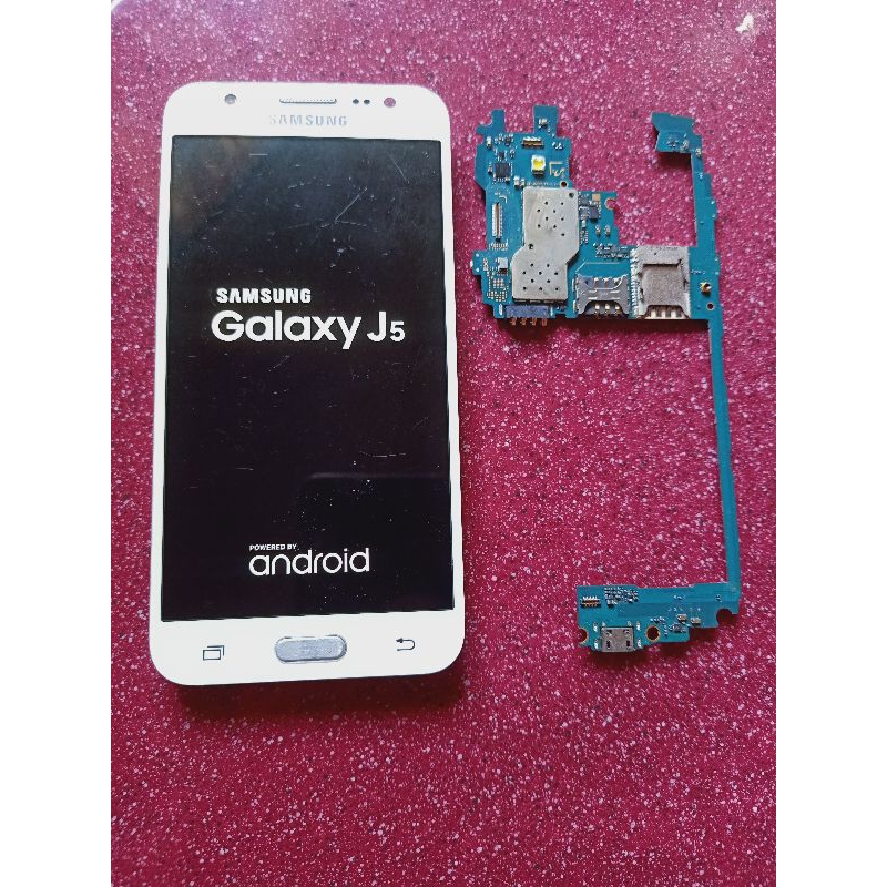 Jual mesin Samsung J500G minus bengong/ tidak bisa masuk menu sesuai