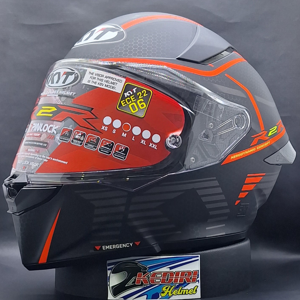 Helm kyt store full face shopee