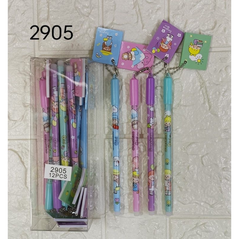 Jual Pulpen Gel + gantungan, pulpen gel unik, pulpen gel fancy harga