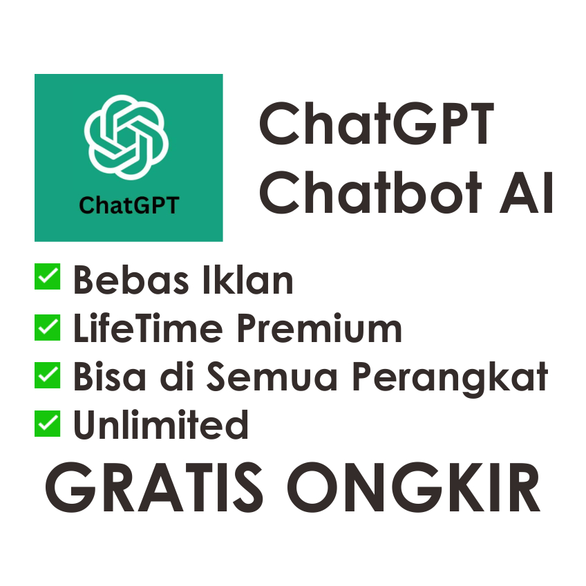 Jual Lifetime ChatGPT Plus Premium Bergaransi | Shopee Indonesia