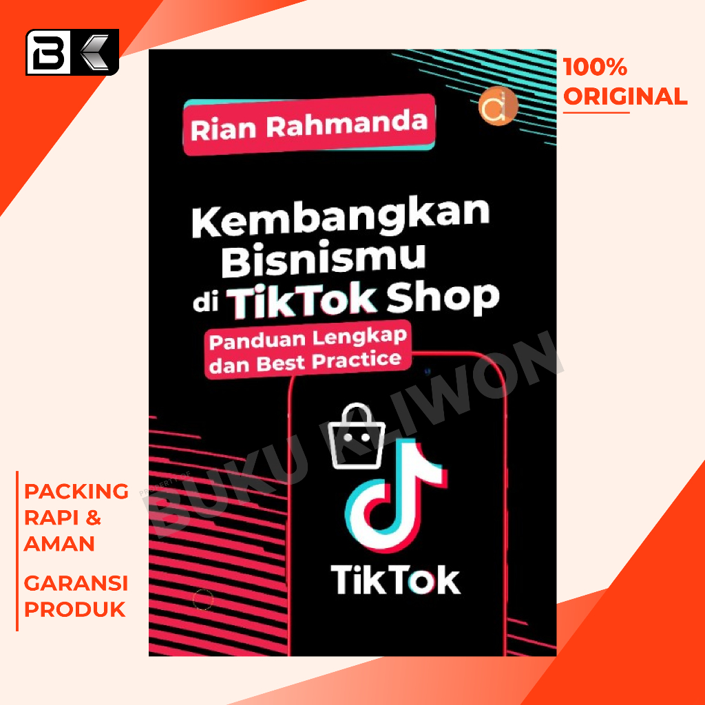 Jual Buku Kembangkan Bisnismu Di Tiktok Shop Panduan Lengkap Dan Best ...