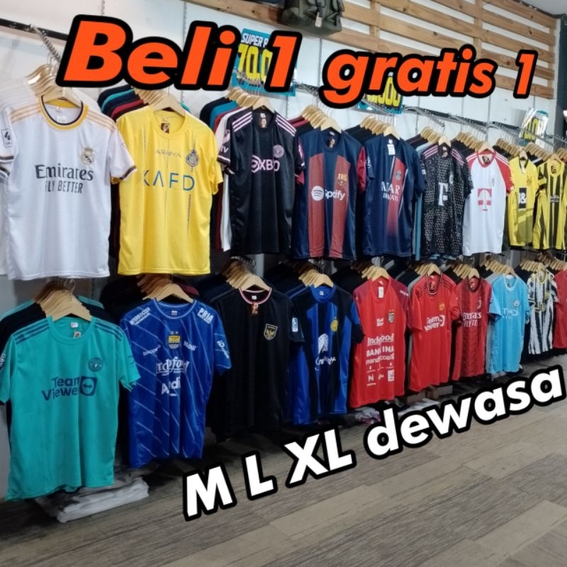 Jual Produk Jersey Club Termurah dan Terlengkap Oktober 2023