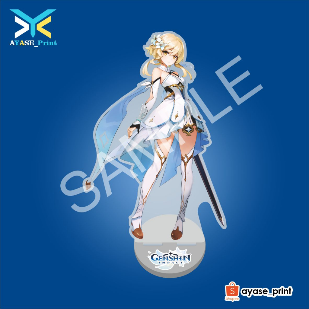 Jual GENSHIN IMPACT INAZUMA Akrilik Standee Aether Ayaka Ayato Childe ...