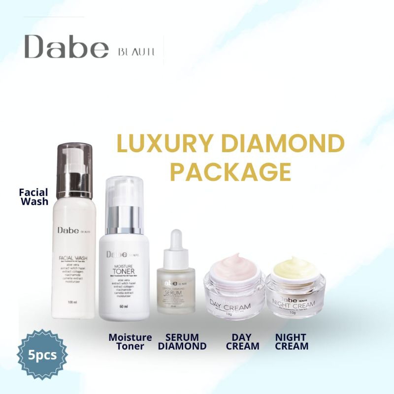 Jual Dabe Beaute Luxury Glowing Package (Paket Glowing) Expired 2025 ...
