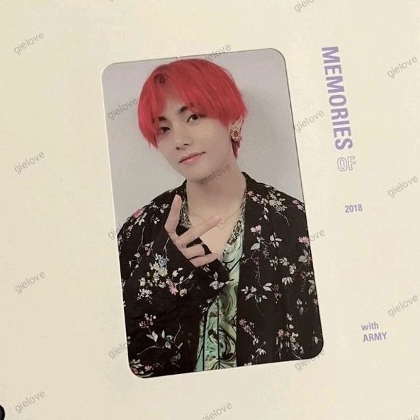 Jual BTS Memories 2018 Blu-Ray V Taehyung Photocard | Shopee