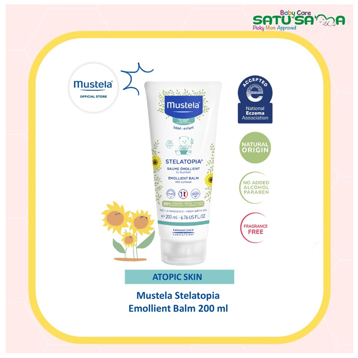 Jual MUSTELA STELATOPIA EMOLLIENT BALM 200 ML Shopee Indonesia