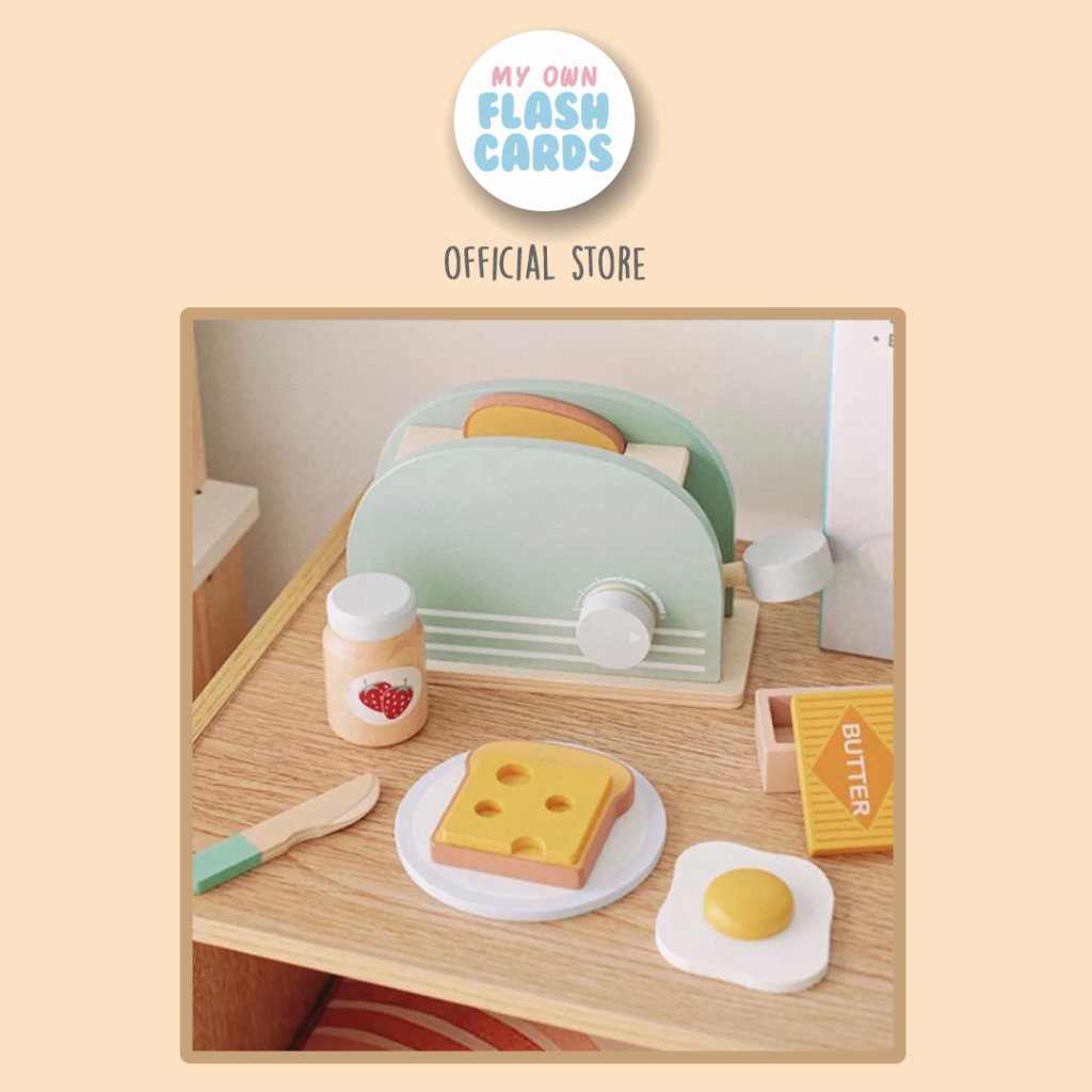 Jual Kabi My Little Bread Maker - Wooden Toy Pretend Play - Mainan Kayu ...