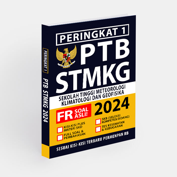 Jual BUKU PTB STMKG 2024 BUKU KEDINASAN STMKG 2024 SOAL UJIAN STMKG