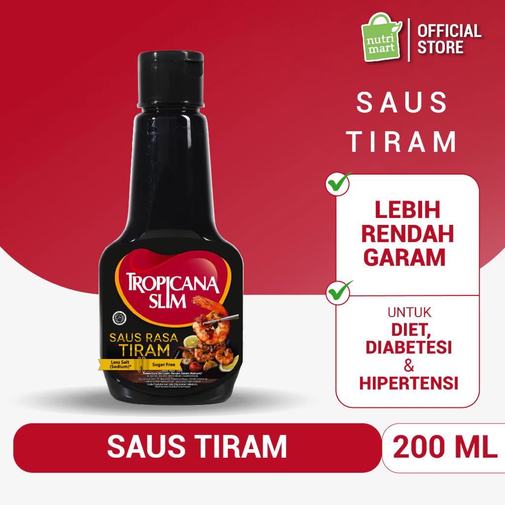 Tropicana Slim Saus Tiram 200 ml - Kecap Rendah Garam