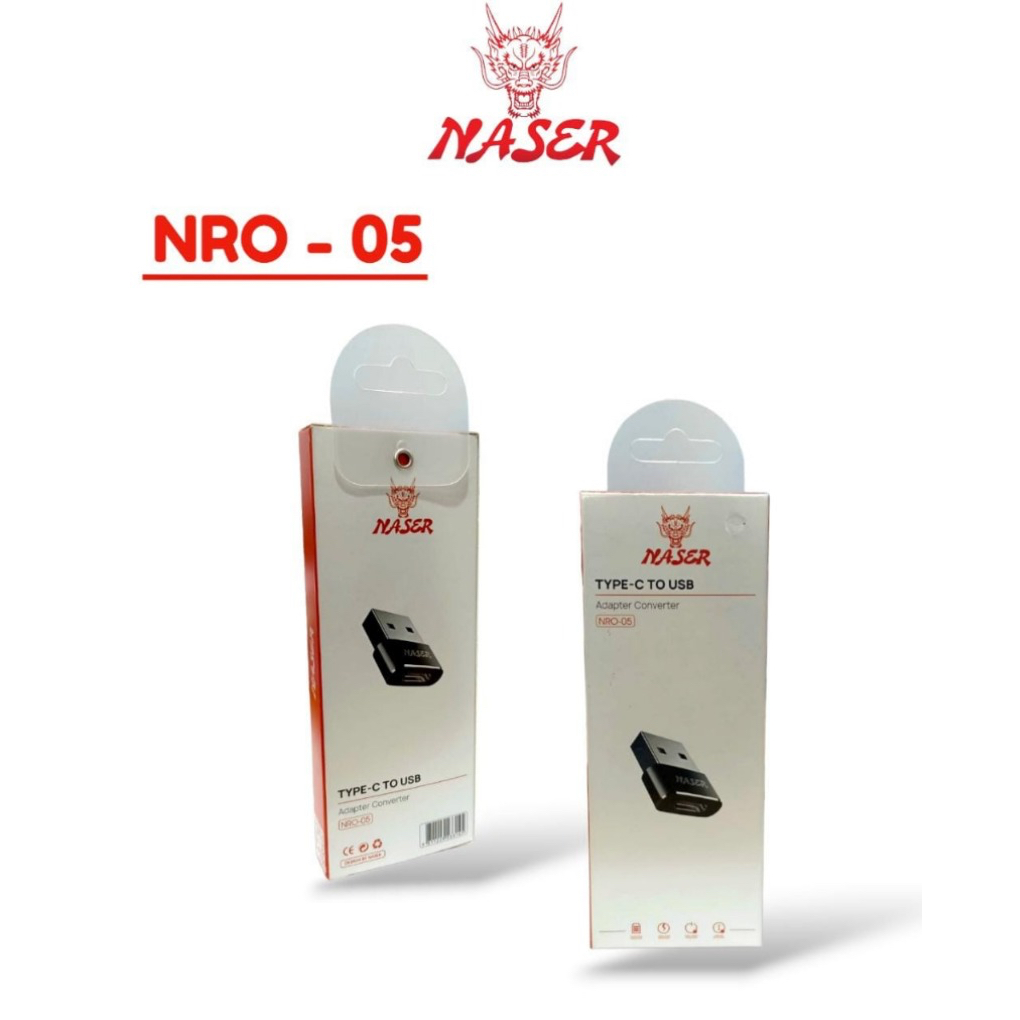 Jual NASER OTG TYPE C TO USB NRO-05 / ADAPTER CONVERTER USB TYPE C USB ...