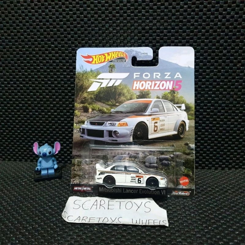 Jual Hot Wheels Mitsubishi Lancer Evolution Evo Vi 6 Forza Horizon 5 Retro Entertainment Premium 2495