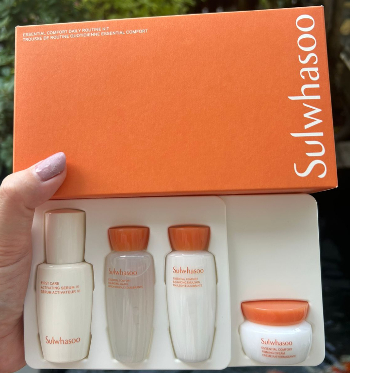Jual Sulwhasoo - Essential Comfort Daily Routine Kit isi 4 item ...