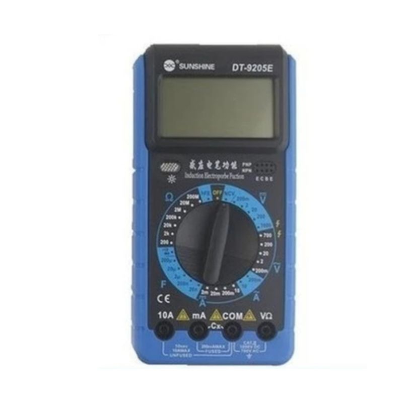 Jual MULTITESTER / MULTITESTER DIGITAL SUNSHINE DT-9205E (BIG) | Shopee ...