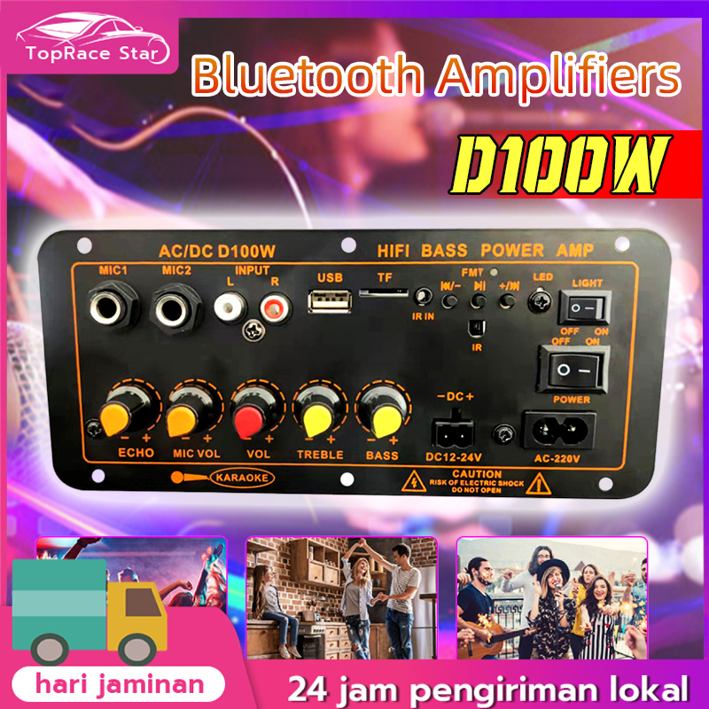 Jual Bluetooth Amplifier Board 220V 12V 24V Digital Bluetooth Amplifier ...