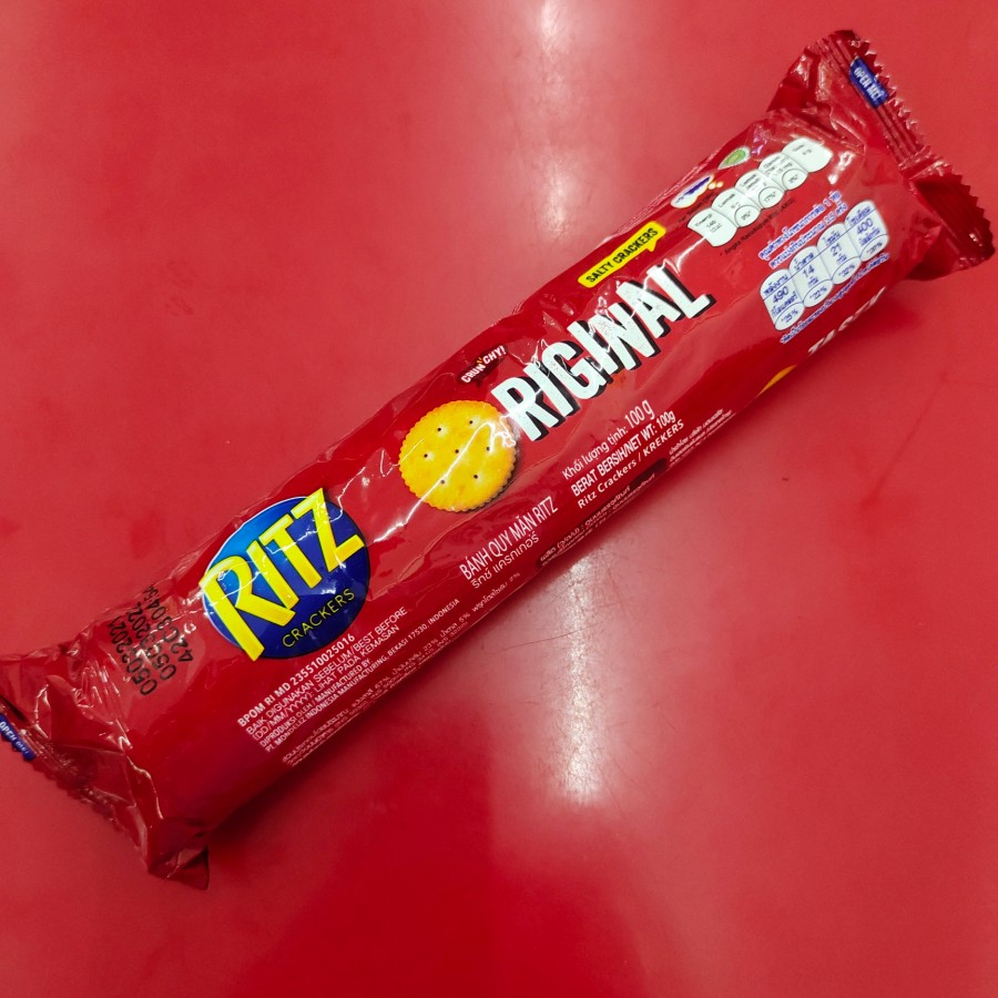 Jual Ritz Crackers Original 100 g | Mondelez Biskuit Cracker 100g 100gr ...