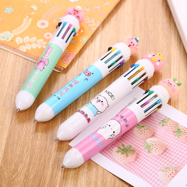 Jual Pulpen 10 warna kuda unicorn flamingo angsa dino pen imut lucu ...