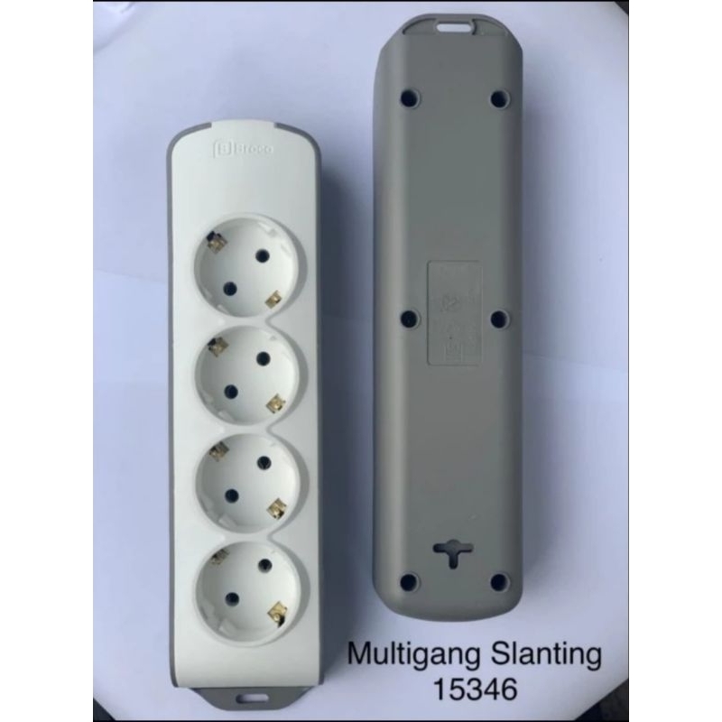 Jual Stop Kontak Outbow 4 Lubang Tipe Slanting Broco 15346 | Shopee ...