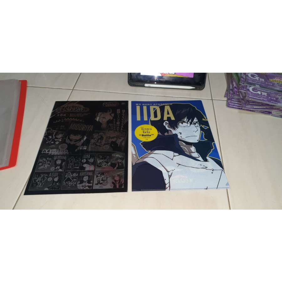 Jual FILE FOLDER MY HERO ACADEMIA TENYA IIDA BATTLE ORI MURAH | Shopee ...