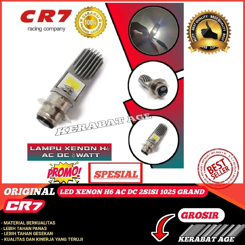 Jual Lampu depan Led 2SISI motor Socket h6 | Shopee Indonesia