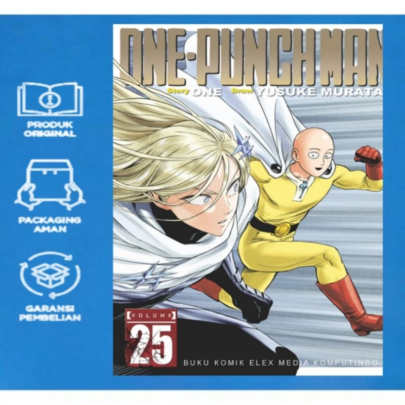 Kit: Mangá One Punch Man Vol.25 e 26 Novos e em Português em Promoção na  Americanas