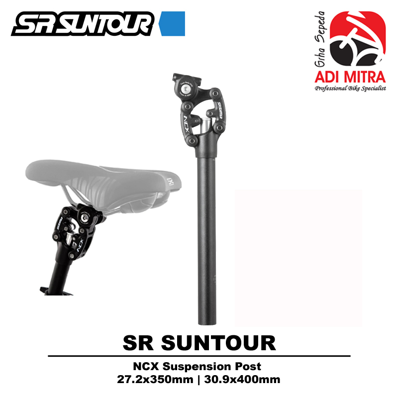 パーツ SR SUNTOUR SP25-NCX Suspension Seatpost SR Suntour SP25-NCX suspension seatpost 350mm, Ø 30.9 or 31.6mm